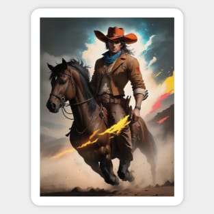 Red Dead John Sticker